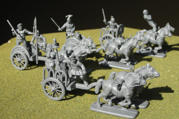 Wargames Factory- 28mm Figures - Might of Rome: Celt Chariots