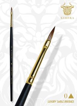 Kimera No 0 Arrow Point Brush - Kolinsky Sable