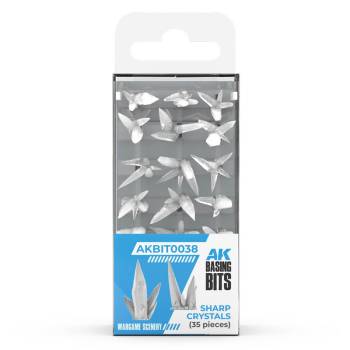 AK Interactive Basing Bits Sharp Crystals