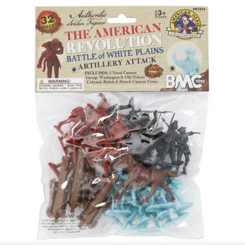 BMC Revolutionary War Battle of White Plains Artillery Crews - 32pc Set