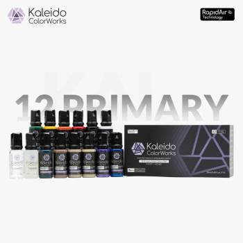 Gaahleri ProMaster Series Paints - 12 Primary Matt Colors Set