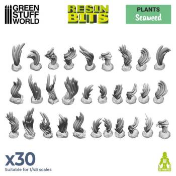 Green Stuff World 3D Printed Set - Seaweed
