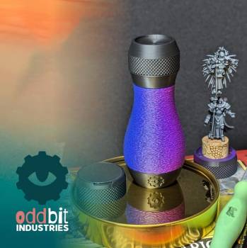 OddBit Miniature Painting Handle - Two-Tone Galaxy Version