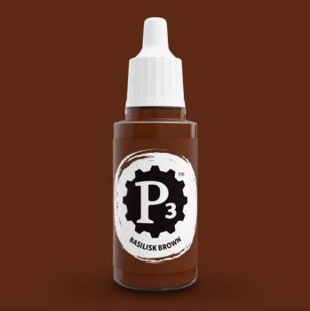 Privateer Press Paints (P3) Basilisk Brown 18ml (068)