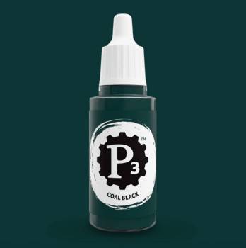 Privateer Press Paints (P3) Coal Black 18ml (011/012)