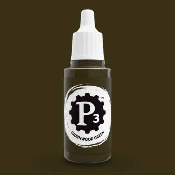 Privateer Press Paints (P3) Thornwood Green 18ml (014)