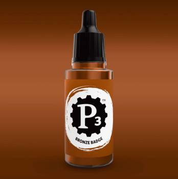 Privateer Press Paints (P3) Bronze Badge Metallic 18ml (111)