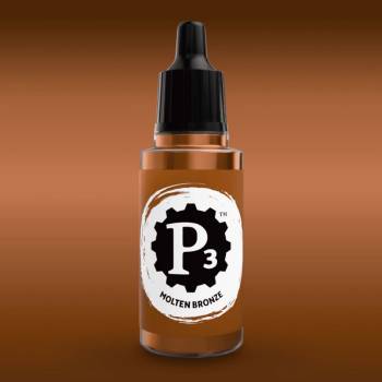 Privateer Press Paints (P3) Molten Bronze Metallic 18ml (112)