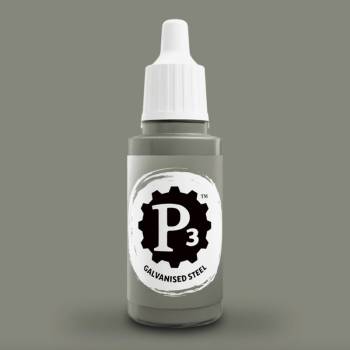 Privateer Press Paints (P3) Galvanised Steel Metallic 18ml (120)