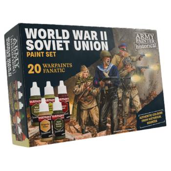 Army Painter Warpaints Fanatic: Historical World War II Soviet Paint Set