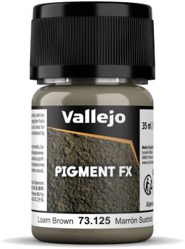 Vallejo Pigments - Loam Brown - 30ml Bottle