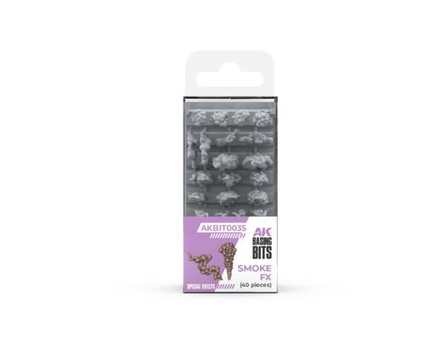 AK Interactive Basing Bits Smoke FX