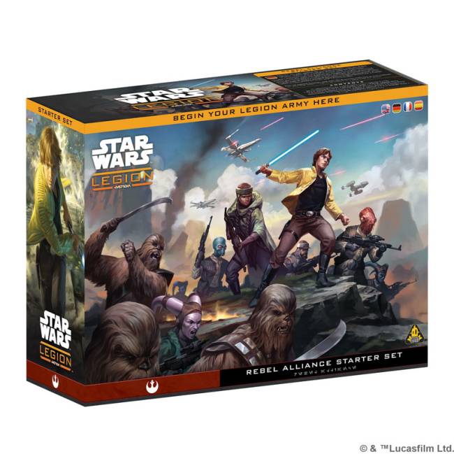 Atomic Mass Games Star Wars: Legion – Rebel Alliance Starter Set