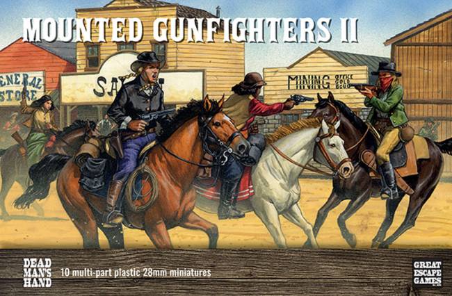 Dead Mans Hand Mounted Gunfighters II