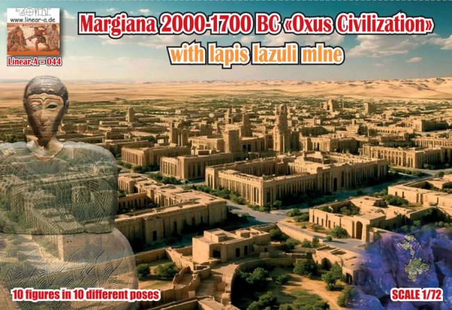 Linear A Margiana 2000-1700 BC, Oxus Civilization