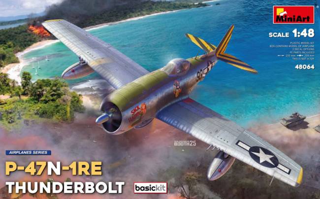 Miniart P-47N-1RE Thunderbolt Basic Kit