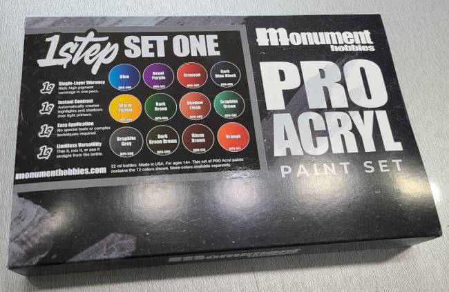 Monument Hobbies 1-Step - Paint Set 1