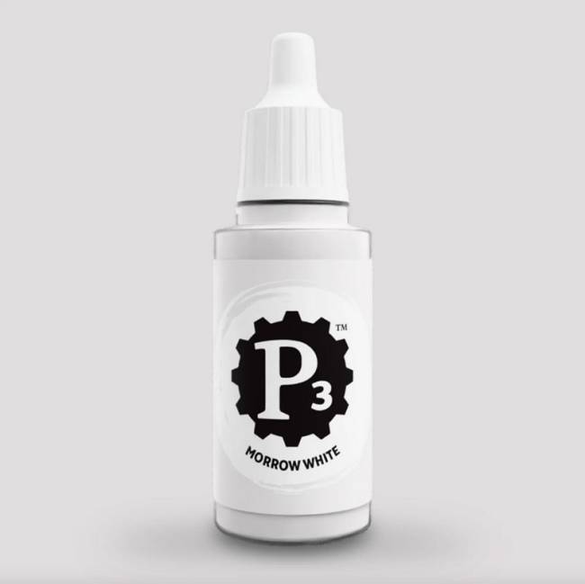 Privateer Press Paints (P3) Morrow White 18ml (096/097)