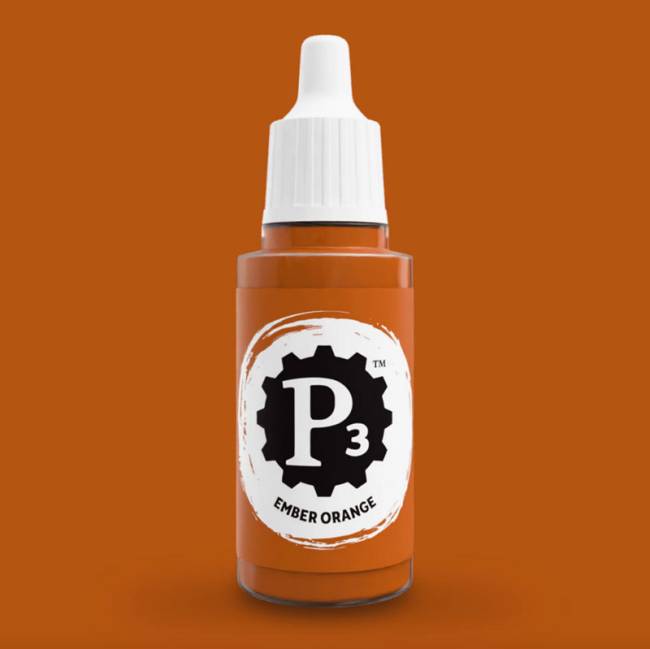 Privateer Press Paints (P3) Ember Orange 18ml (037)
