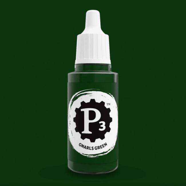 Privateer Press Paints (P3) Gnarls Green 18ml (018)