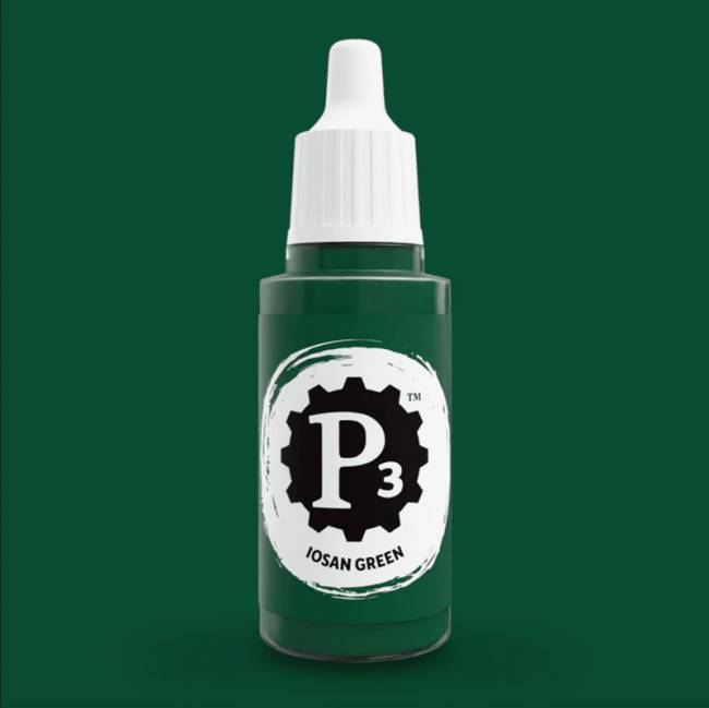 Privateer Press Paints (P3) Iosan Green 18ml (022)