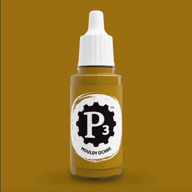 Privateer Press Paints (P3) Mouldy Ochre 18ml (034)