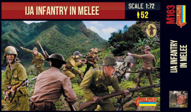 Strelets IJA Infantry in Melee (WWII)