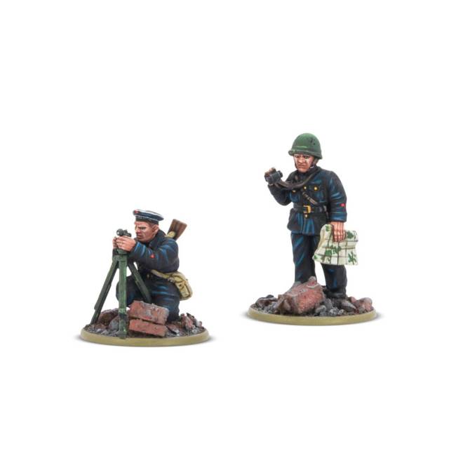Warlord Games Bolt Action Soviet Naval Brigade Forward Observer Team