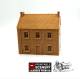 French Townhouse - Time Warp - Printable Scenery
