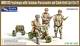 Gecko M53 Scooter Cushman w-RL-35 Cable Reel Cart Mod.1944 & US Paratroops (Set 2)