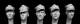 5 Heads with Polish field caps, WW2