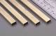 3/16in x 3/8in x12in Rectangular Brass Tube .014 Wall (1 piece)