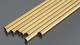Round Brass Tube .014in Wall - 13/32in x 12in - 1 pc.