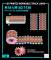 Rye Field Models M1A1/M1A2 Abrams T-158 3D Printed Workable Track Set