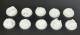 Shadows Edge Shell Shocked Bases - 25mm 10x