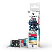 Playmarkers: Space Knight Acrylic Gamers Paint Set (6 Colors)