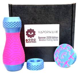 OddBit Miniature Painting Handle - Vaporwave Summer 2026 Edition
