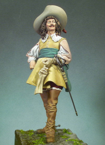 authentic musketeer figurine