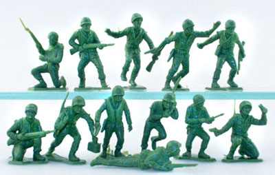 Michigan Toy Soldier Company : Glencoe Models - US Marines (ex- Marx)