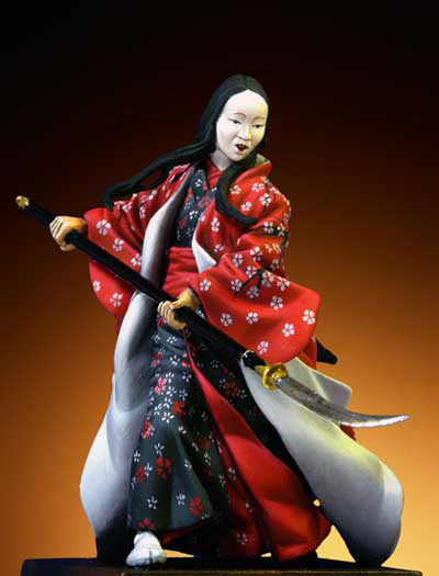 Michigan Toy Soldier Company : Pegaso Models - Samurai Female Warrior