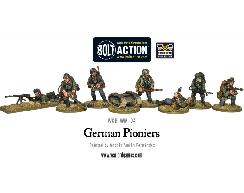 Michigan Toy Soldier Company : Warlord Games - WWII German Pioneers