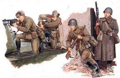 Soviet Motor Rifle Troop, Berlin 1945