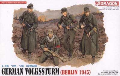German Volksturm, Berlin 1945