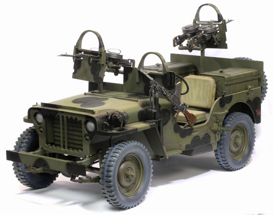 WWII British SAS 1/4 Ton 4x4 Truck NW Europe