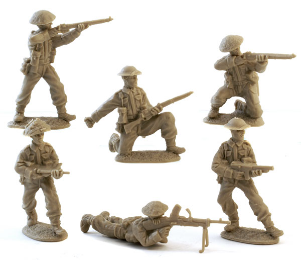 Weston Toy Soldiers - WWII British Troops