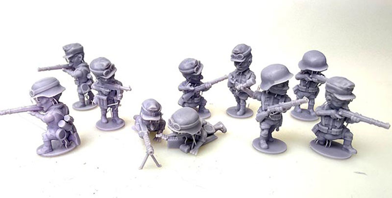 ToonKreig German Africa Korps Firing