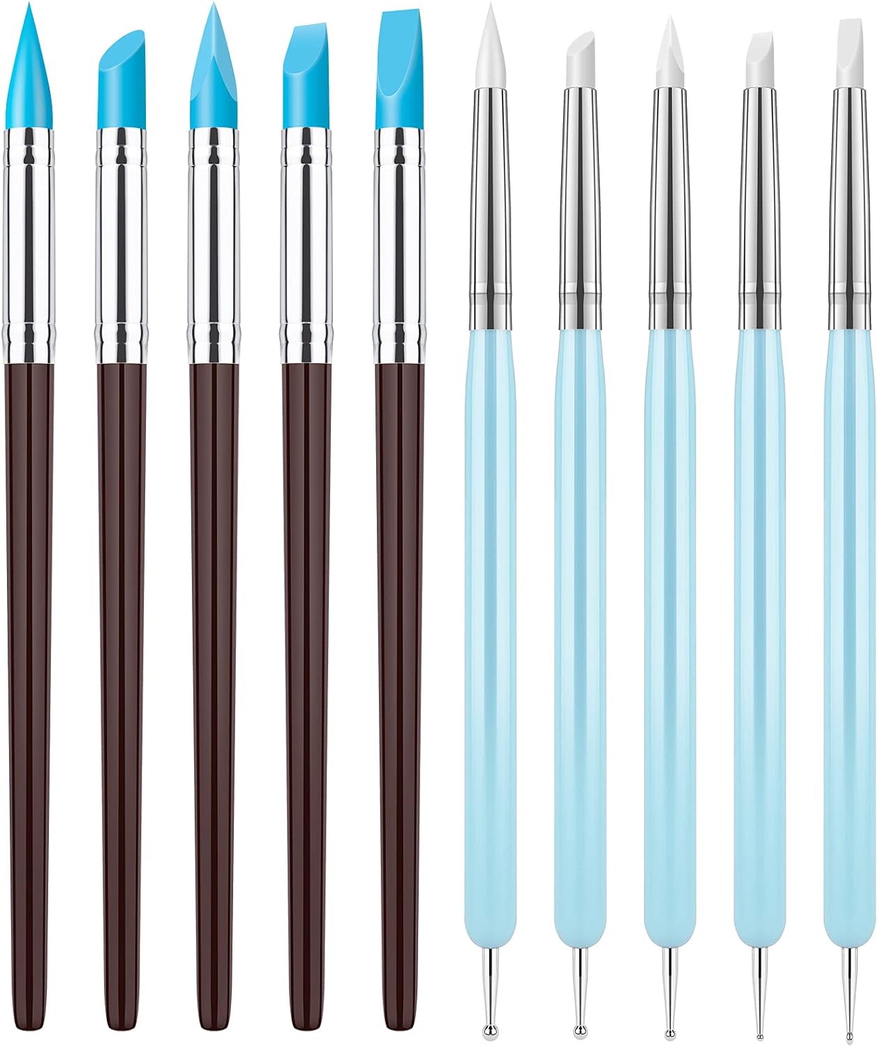 Silicone Tip Modeling Brushes