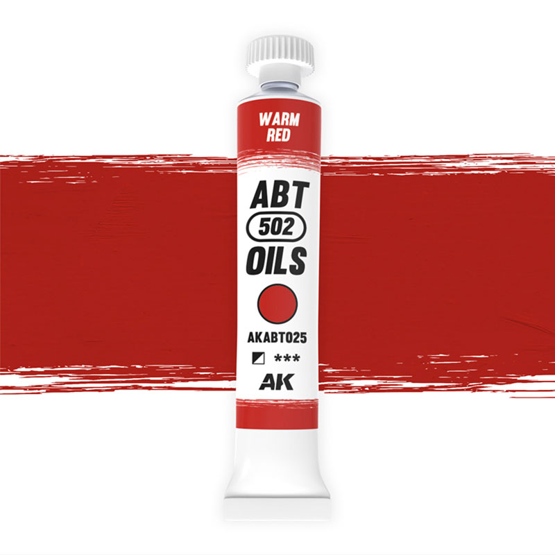 Abteilung 502 Modeling Oil Paint- Warm Red