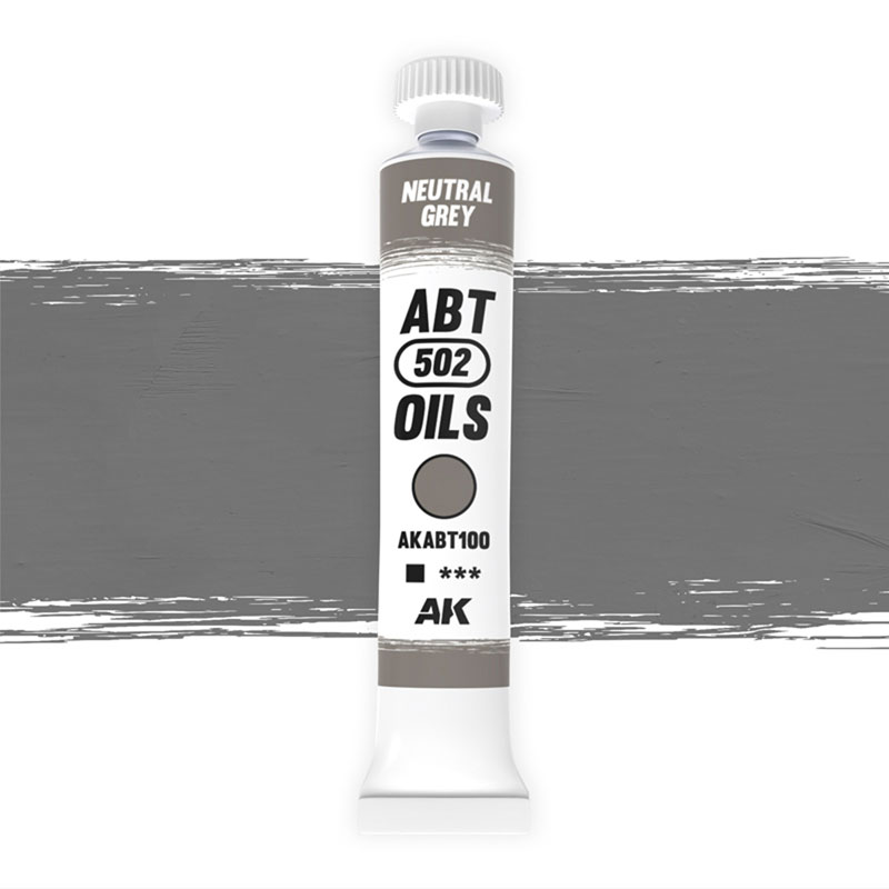 Abteilung 502 Modeling Oil Paint- Neutral Grey