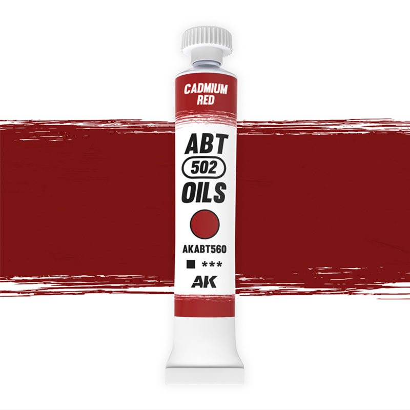 Abteilung 502 Modeling Oil Paint- Cadmium Red